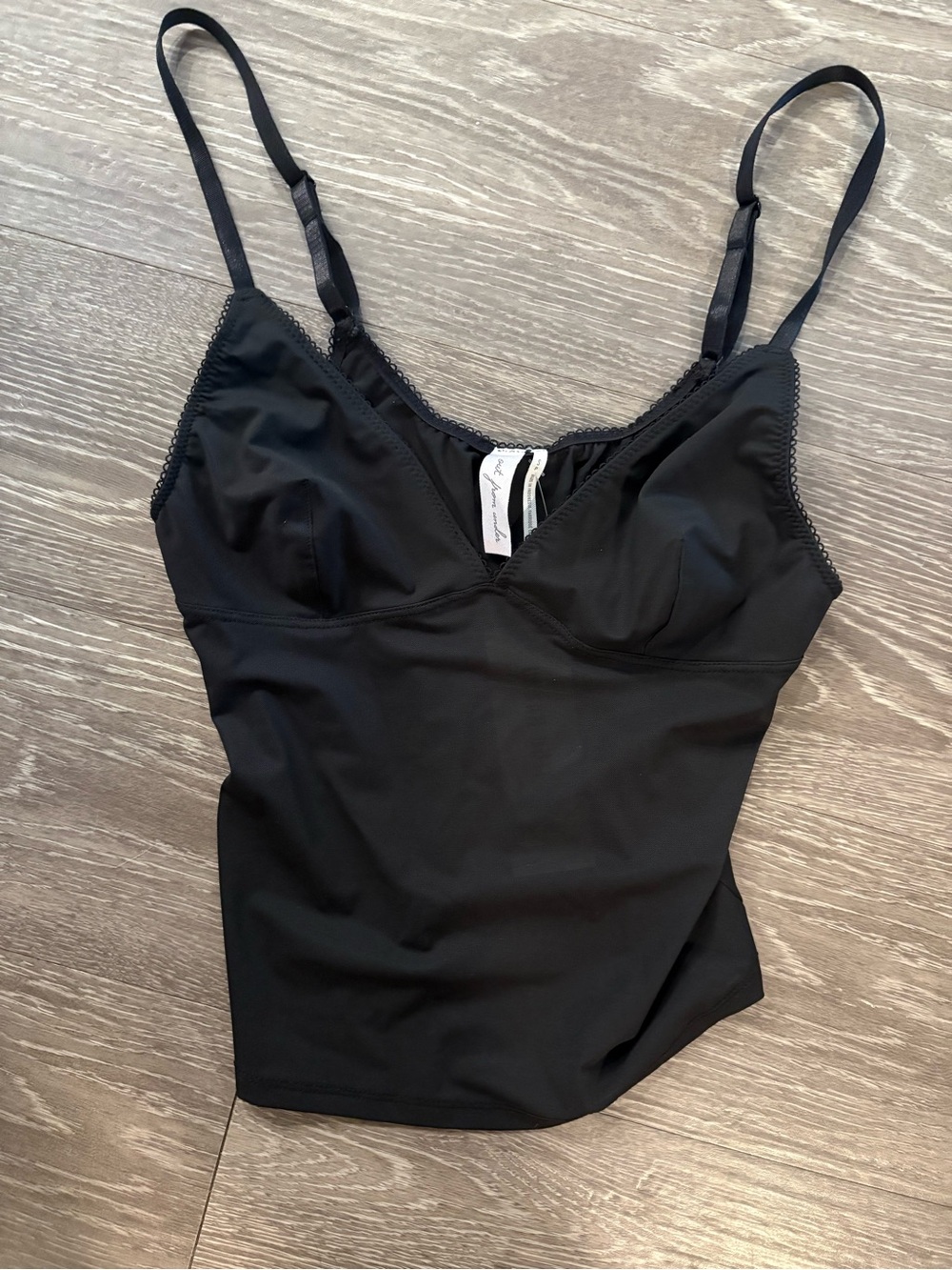 Urban Outfitters Black Slim Camisole with Adjustable Straps
